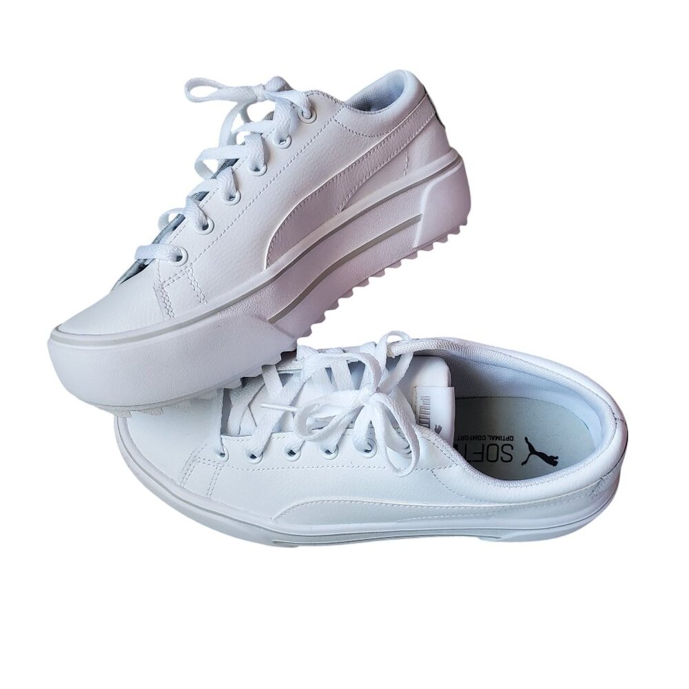 PUMA Kaia White Sneakers Women Size 9 382706-02